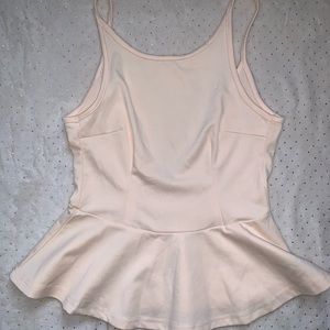 Sleeveless Light Pink Top